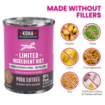 Limited Ingredient Diet Pork Entrée for Dogs