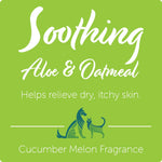 Soothing Aloe & Oatmeal Pet Shampoo - Cucumber Melon