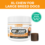 ProgilityMax Hip & Joint Soft Chew Supplement with Eggshell Membrane for Dogs