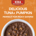 Poké Bowl Tuna & Pumpkin Entrée in Gravy for Cats- 2 Cases of 12 (3 oz Pouches)