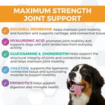 ProgilityMax Hip & Joint Soft Chew Supplement with Eggshell Membrane for Dogs