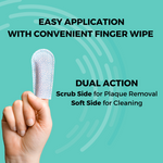 Medicated Dental Finger Wipes for Dogs 80 Wipes