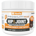 ProgilityMax Hip & Joint Soft Chew Supplement with Eggshell Membrane for Dogs
