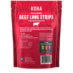 Single Ingredient Beef Lung Strips