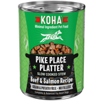 Pike Place Platter Slow Cooked Stew Beef & Salmon Recipe for Dogs