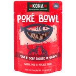 Poké Bowl Tuna & Beef Entrée in Gravy for Cats - 2 Cases of 12 (3 oz Pouches)