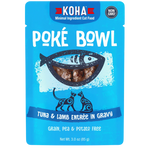 Poké Bowl Tuna & Lamb Entrée in Gravy for Cats - 2 Cases of 12 (3 oz Pouches)