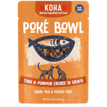 Poké Bowl Tuna & Pumpkin Entrée in Gravy for Cats- 2 Cases of 12 (3 oz Pouches)