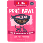 Poké Bowl Tuna & Shrimp Entrée in Gravy for Cats- 2 Cases of 12 (3 oz Pouches)