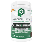 Progility Allergy & Immune Soft Chew Supplements for Dogs for Seasonal Allergies