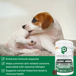 Progility Allergy & Immune Soft Chew Supplements for Dogs for Seasonal Allergies