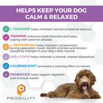 Progility Calming Aid Soft Chew Supplements for Dogs