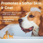 Moisturizing Vitamin E & Almond Oil  Pet Shampoo - Warm Vanilla Cookie